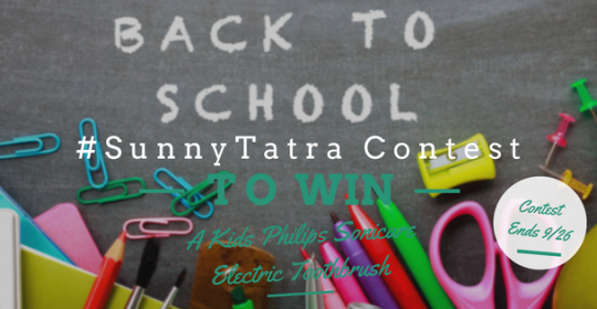 #SunnyTatra Back to School Contest